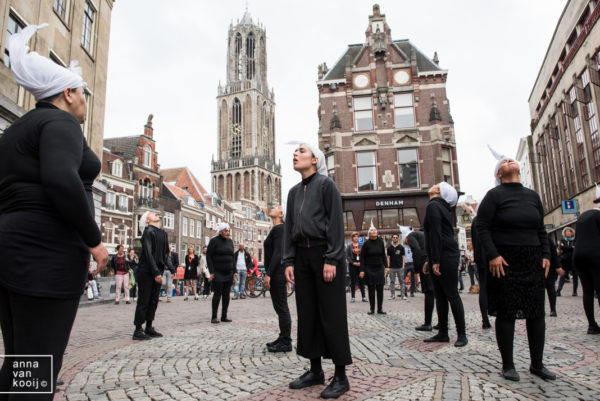 Bouchra Ouizguen taking over the streets of Utrecht during SPRING Festival