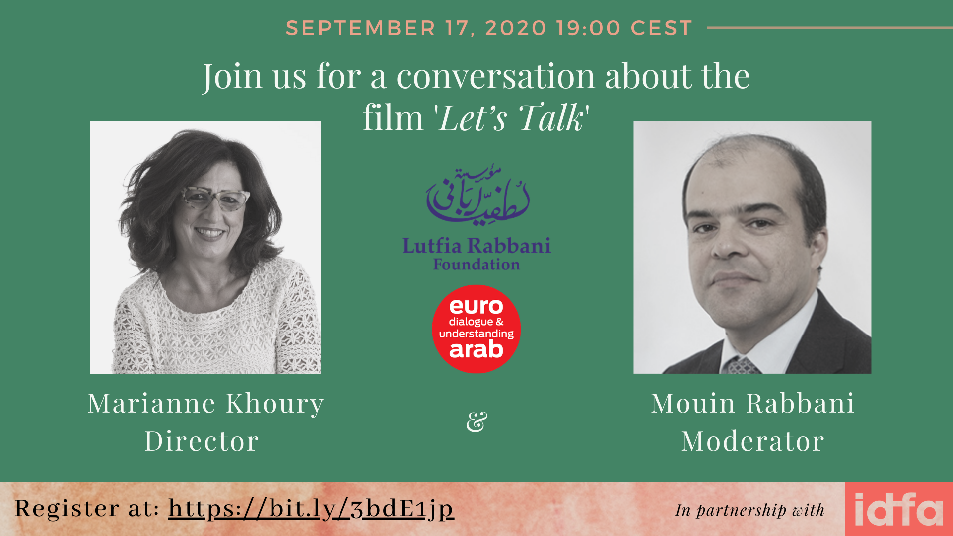 Live Conversation with filmmaker Marianne Khoury